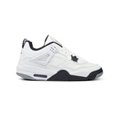 Jordan 4: O Ícone do Estilo e Performance na cor Branco com Preto - Masculino - Asah Store